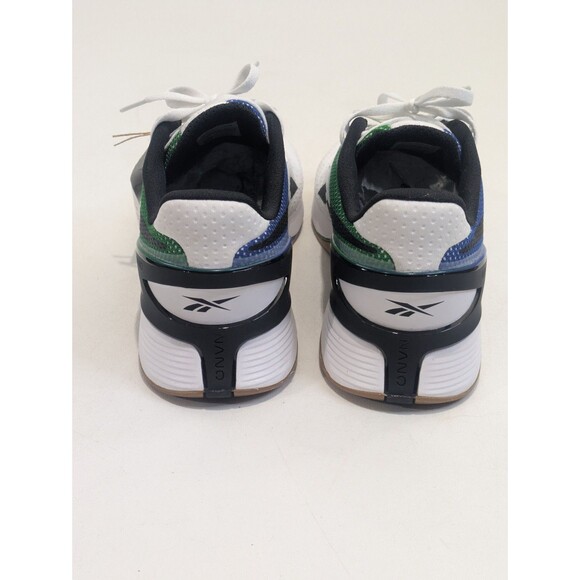 Reebok Nano X3 Training Shoes White Green Blue HP6076 Men’s 9.5 main image 2